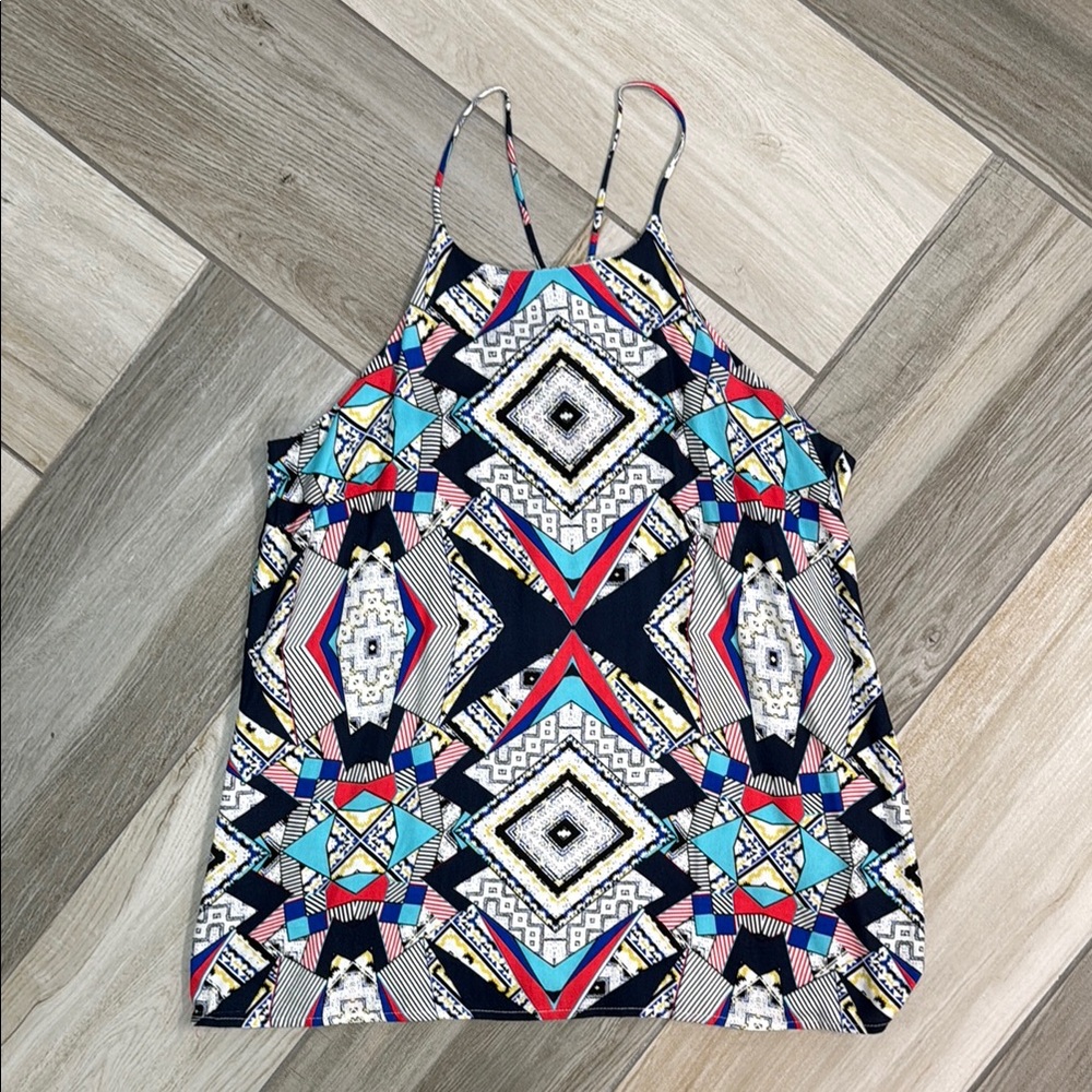 Renee Prism Patterned Women's Top Size S